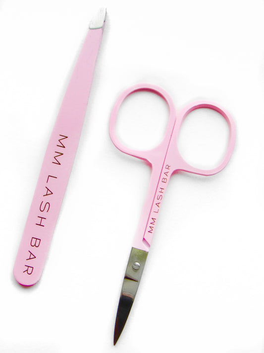 Lash tweezers & Scissors